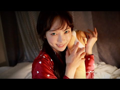 ASMR [ 뱀파이어 가족 ] 넋을 빼고 홀려볼까? 자장가와 쓰담 인형🧸 얀데레 막내 이바☑️선택형 드라마