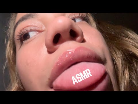 ASMR FAST spit painting makeup + ring sounds | roleplay personal attention super tingly