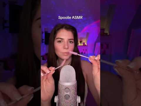 Spoolie ASMR #asmr #relax #visualtingle #asmrtriggers #tingles #mictrigger #micscratchingasmr
