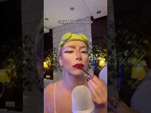 Sadece normal bir okul makyajı yapıyorum 💅 hazırlanma videoları için takip edin 🩷 #makeup  #grwm