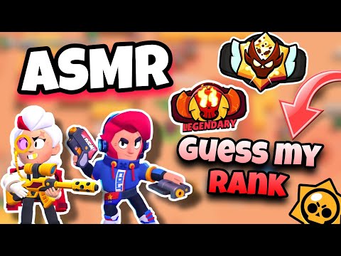 ASMR Français BRAWL STARS • GUESS MY RANK en RANKED 😴💤 (Chuchotement proche du micro)