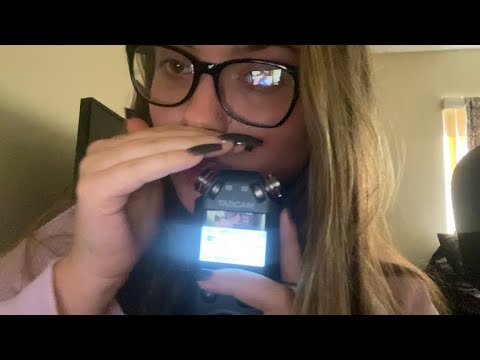 asmr | intense mic biting | minimal talking :)