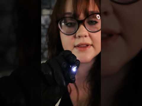 ASMR One-Minute Eye Exam & Light Triggers! #asmr #shorts #eyeexam