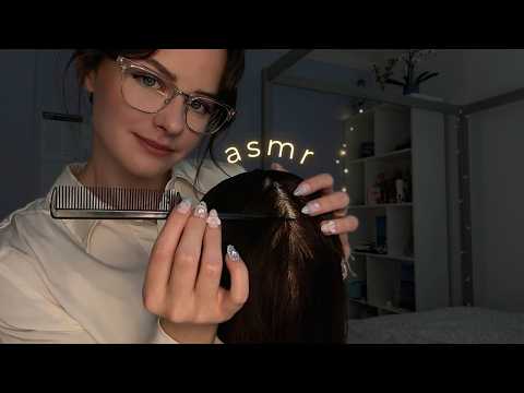 Kind School Nurse Checks You for Lice [ASMR]