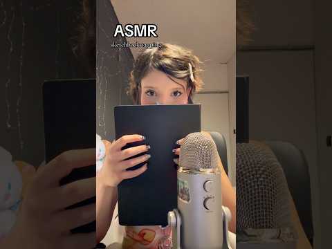 𑣲ASMR || sketchbook tapping 📕