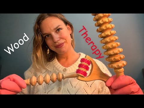 [ASMR] Fast & Aggressive Face, Neck And Shoulders Massage With Rubber Gloves + Wooden Tools