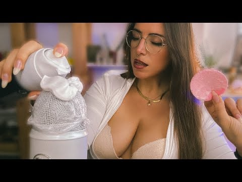 ASMR DEEP Massage w/ Sponges & Foam🫧