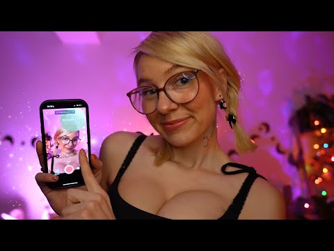 ASMR I let a TikTok filter choose my triggers | UNPREDICTABLE TINGLES