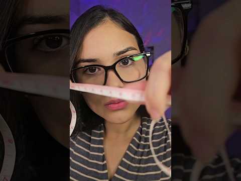 ASMR CUSTUREIRA tira suas MEDIDAS #asmrsounds #asmrroleplay #asmrvideo