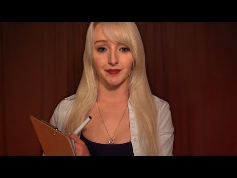 ASMR Tingle Immunity Clinic | Testing Triggers on You