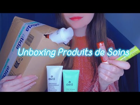 #ASMR - Unboxing Pour Te Relaxer (Produits de soins, tapping)