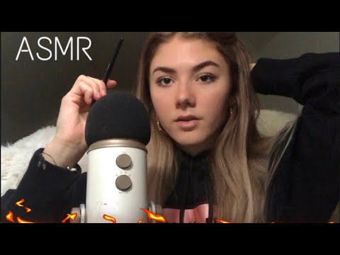 ASMR- Visual Trigger & Trigger Words -HALLOWEEN 🎃 Tracing & Up close [GERMAN/DEUTSCH]