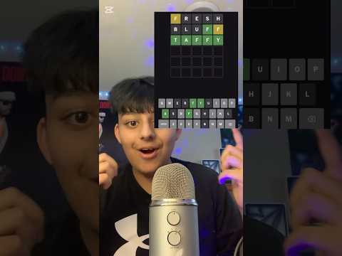 ASMR Playing Todays WORDLE #asmr #keyboard #asmrtriggers #wordle
