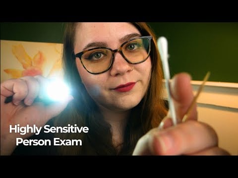 Highly Sensitive Person (HSP) Examination [Deep Sensory Testing] 🩺 ASMR Medical Roleplay