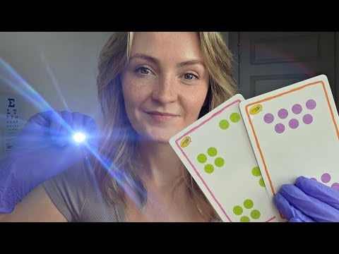 ASMR Cranial Nerve Exam (fast paced)