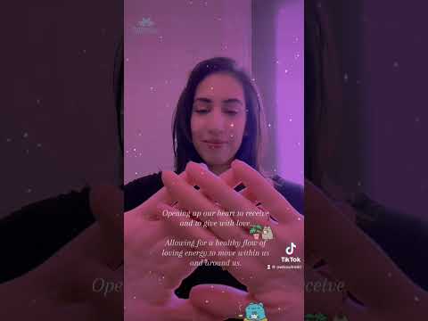 REIKI ASMR💛 #gratitude #shorts
