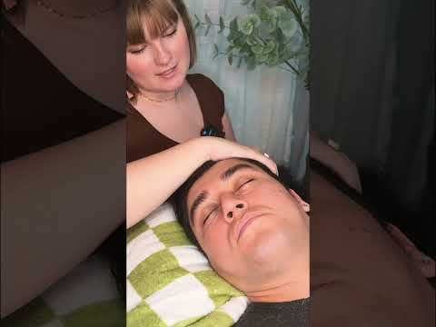 ASMR Scalp Massage Roleplay 🩵 #asmr #asmrsounds #asmrscalp