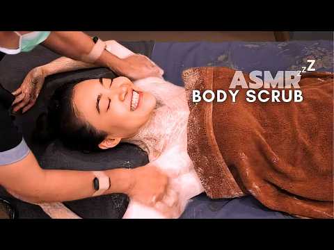 Relax & Glow with Thai Body Scrub & Massage💆‍♀️ASMR Real Spa Sounds