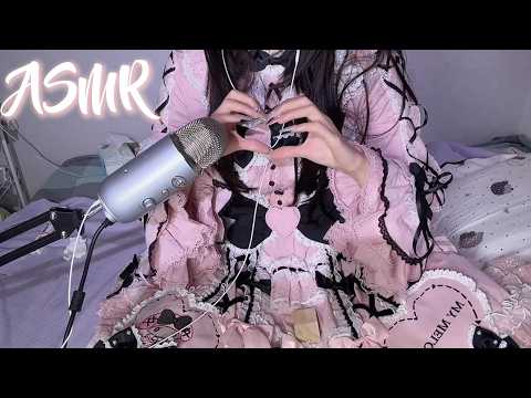 ASMR Brain Melting Visuals 🌌 Slow Hand Movements & Long Nails Tapping (No Talking)