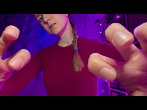 chaotic & AGGRESSIVE face scratching 💥 actual touching ✋︎ lofi asmr