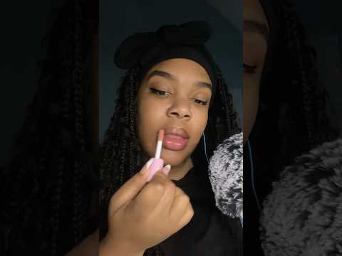 lip gloss application ✨#shortscreator #shorts #asmr #lipgloss #asmrsounds #sleep #relax #sleeping