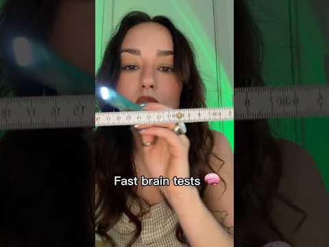 Fast brain tests 🧠 #fastasmr #asmr #fastandaggressiveasmr #lighttriggers #asmrsounds #fyp #relax