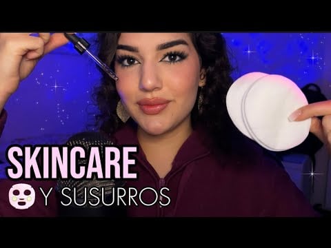 ASMR Nos hacemos el Skincare mientras hablamos? 💞