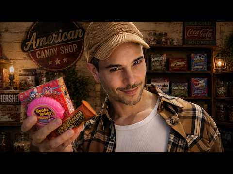 ASMR Candy Shop 🍭 Bienvenue dans ma boutique de produits américains