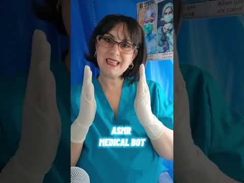 ASMR ROBOT NURSE ALEX KEEPER  #roleplay #medical #asmrchannel #asmrsleep  video in play list