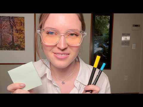 ASMR Personal Assistant Organizes Your Life ✏️