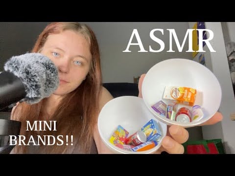 ASMR 3 balls of mini brands!!! (fashion and food)