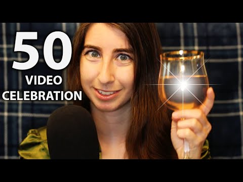 50th ASMR Video Celebration! One Trigger From Every Video *Tingly*