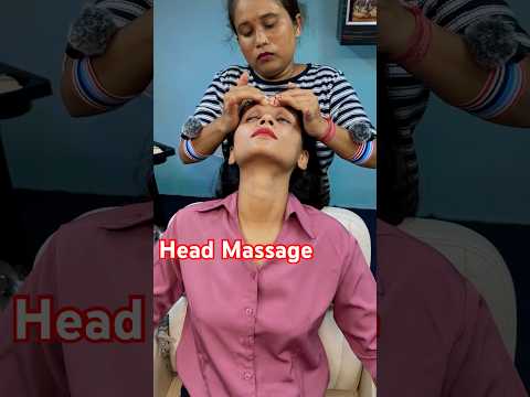 ASMR DRY HAIR HEAD MASSAGE || Masseuse Shin #asmr #shorts