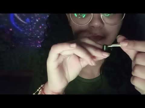 ASMR Pinça no Microfone bem caseirinho