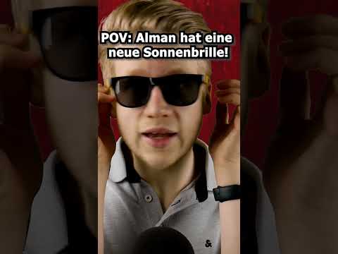 ASMR - POV: Alman hat eine neue Sonnenbrille! #shorts #asmr #roleplay #deutscheasmr