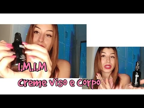 🇮🇹ASMR ITA• whispering collaborazione con I.M.I.M prodotti viso e corpo 💆