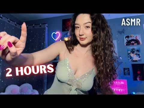 ASMR 2 HOURS OF FAST & AGGRESSIVE TRIGGERS *200K SPECIAL*