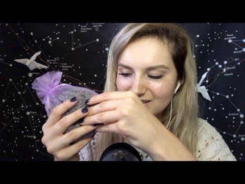 ASMR My Crystal Collection // Inaudible Whispering