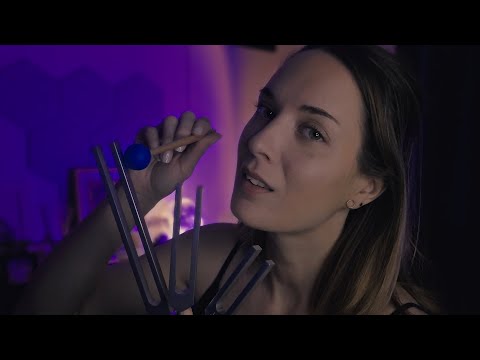 ASMR Ear Exam & Audition Treatment | Soothing Hearing Test with MANY Tuning Forks