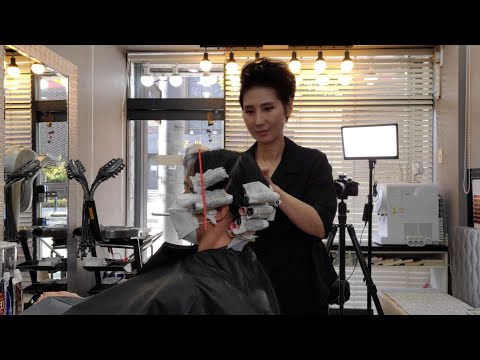 미용실 ASMR 매직셋팅펌  잘 할수있는방법/    magic setting perm/Korean beauty salon