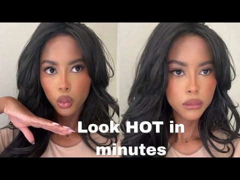 how to look HOT in minutes | for CHEAP using affordable products