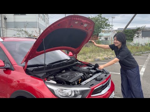 ASMR IN THE CAR (KIA) 🚘 500+ tapping, scratching ✨