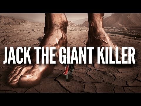 JACK THE GIANT KILLER - An English Fairy Tale | ASMR + Cozy Fireplace