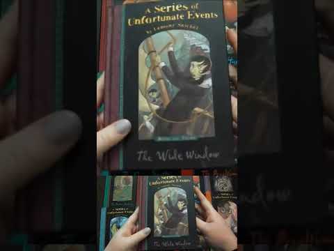 ASMR Book Review - A Series of Unfortunate Events #asmr #books