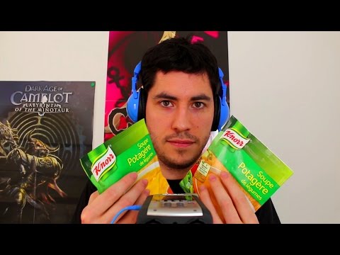 2 sachets de soupe potagère [ ASMR français ]