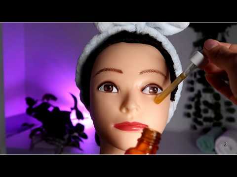 Skincare ASMR em Manequim Compilado 🧴💆🏻‍♀️| Sono imediado🌙