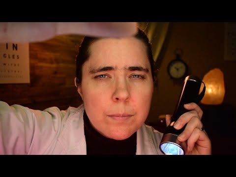 ASMR Eye Exam Role Play (Color Blindness, Follow the Light, Eye Test, etc)