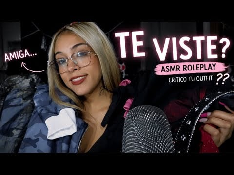 ASMR tu amiga mala onda te viste con ropa de SHEIN 😒👗 (roleplay)