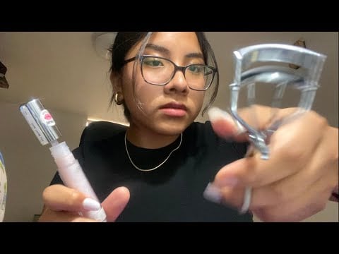4 MIN FAST AGGRESSIVE MAKEUP ASMRR