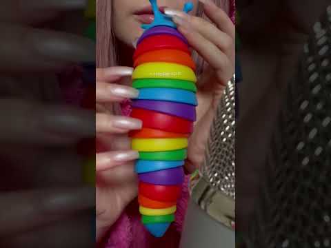 Fidget toy sounds ! 🌈 #asmr